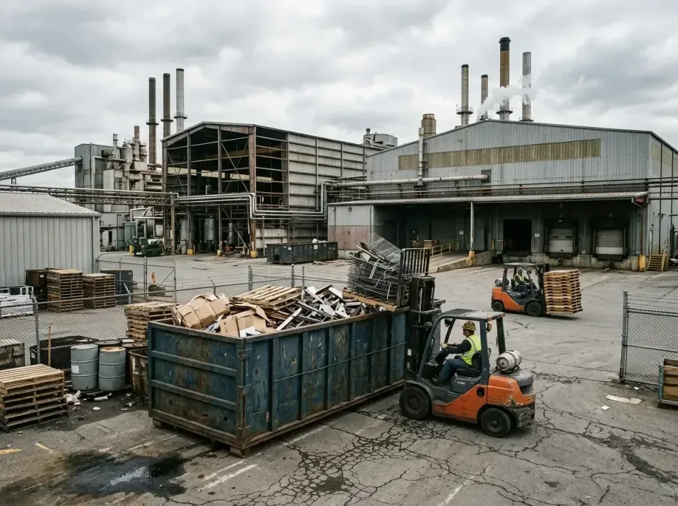 industrial-factory-scrap-conta-003 — frequently asked questions, Cheap Roll-off Dumpster Rentals in Clare, MI